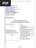 Amusement Art v. Life Is Beautiful - Brainwash Complaint