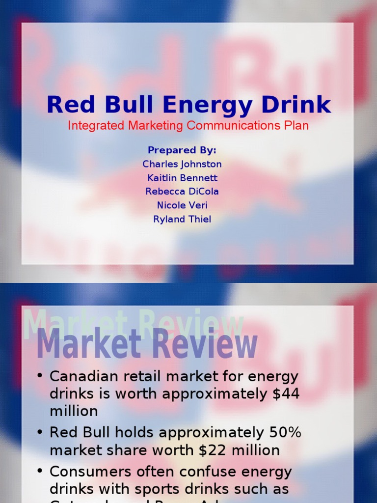 Integrated Marketing Communications Plan For Red Bull Energy Drink ...