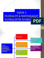 Tajuk 3 Pluraliti & Masyarakat Pluralistik Di Malaysia PDF