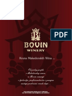 Bovin Winery - Katalog