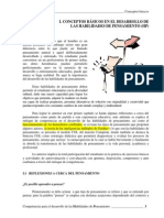 I Conceptos Básicos en El Desarrollo de Habilidades de Pensamiento PDF