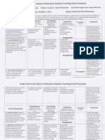 First Placement Final Evaluation