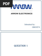 Arrow Electronics Case Solution