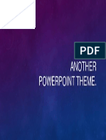 Another PowerPoint Theme