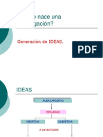 cmo nace una investigacin