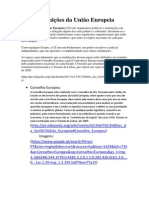 Instituições Da União Europeia PDF