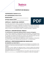 Contrato de Maquila PDF