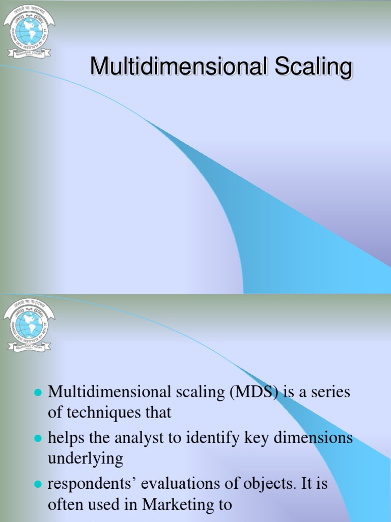 Multidimensional Scaling in Marketing | PDF