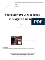 Fabriquez Votre GPS de Rando Et