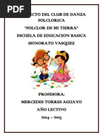 Modulo De Danza Folklorica Ecuatoriana Bailes Folklore