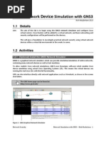 Lab 1: Network Simulation With GNS3: Device