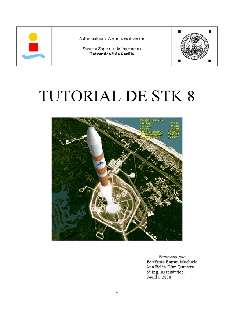 Tutorial de STK 8 para Astronáutica | PDF | Ventana (informática ...