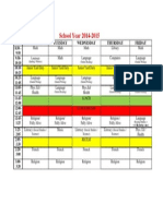 New Timetable 1-2