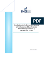 Educacion Peru 2013 PDF