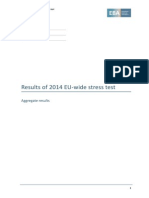 2014 EU-wide ST-Aggregate Results
