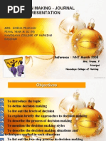 Download Journal Presentation on Decision Making by edrinsne SN24451503 doc pdf
