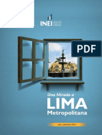 INEI presenta informe sobre Lima Metropolitana 2014
