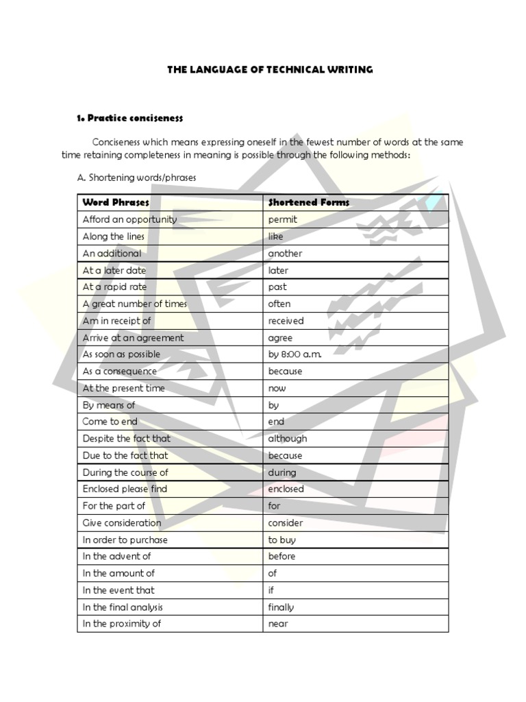 The Language of Technical Writing PDF Linguistics Syntax