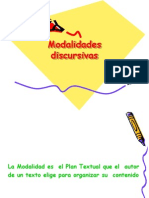 Modalidades Discursivas1