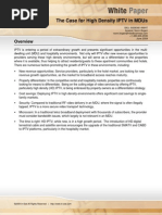 The Case for High Density IPTV in MDUs