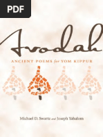 Avodah - An Anthology of Ancient Poetry For Yom Kippur PDF | PDF ...