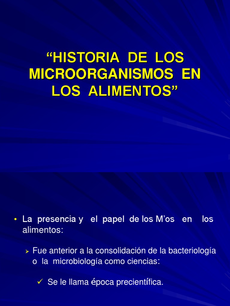 Historia de Microorganismos en Alimentos | PDF | Escherichia coli ...