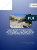 Hidraulica Fluvial Carretera Yojo - Yaragua PDF
