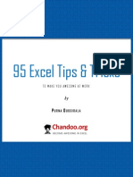 95ExcelTipsv5 - Chandoo PDF
