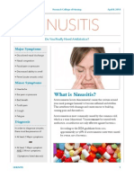 Sinusitis Handout - Qsen Project