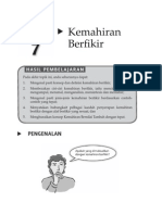 Topik 7 Kemahiran Berfikir PDF
