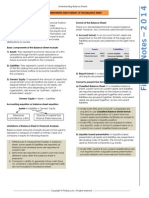 Basic Components of The Balance Sheet Include:: Reading 26 Understanding Balance Sheets