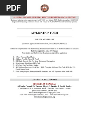 Membership Form