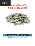 100 Ways to Make Money Online