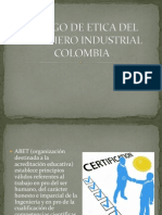 CODIGO DE ETICA DEL INGENIERO INDUSTRIAL - COLOMBIA.pptx