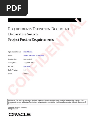 Requirements Document Example