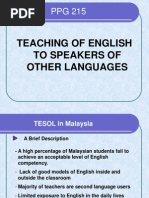 PPG 215 Tesol