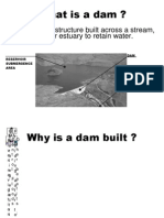 Whatisadam?: A Dam Is Any Structure Built Across A Stream, River, or Estuary To Retain Water