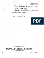 Indian Standard: Specification For Concrete Transit Mixers and Agitators (Third
