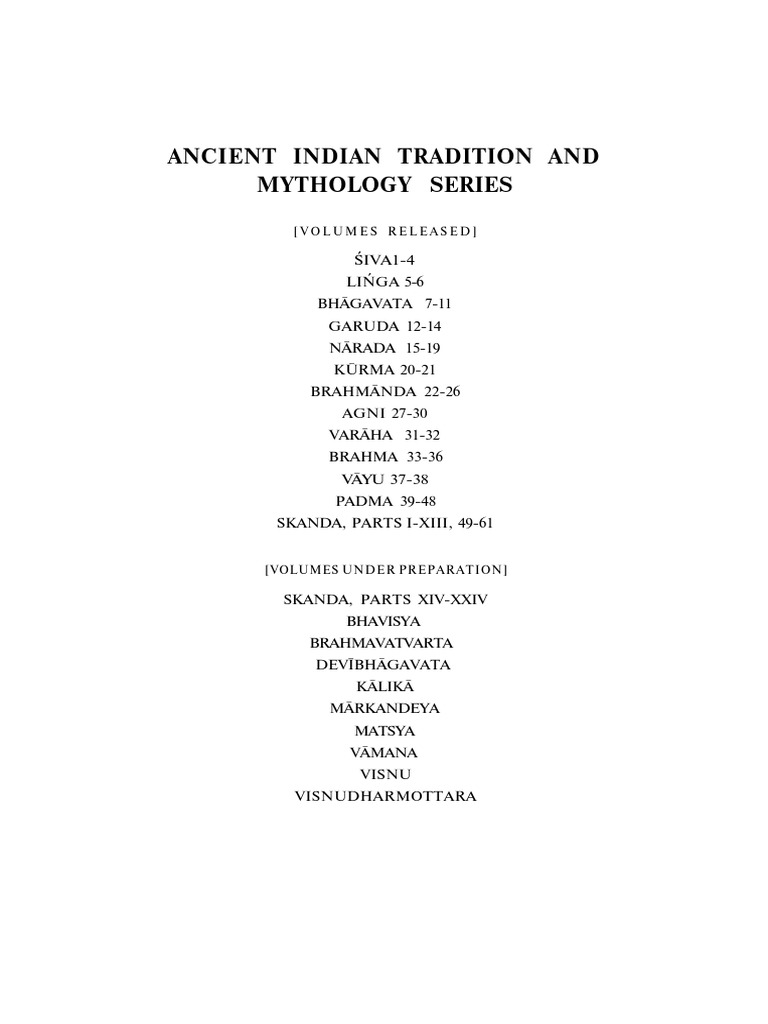 Brahmanda Purana Pdf Hindu Philosophy Hindu Literature