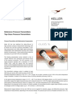 Keller Ress Elease: Reference Pressure Transmitters Top-Class Pressure Transmitters