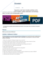 Webquest Halloween PDF