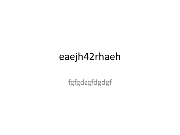 Eaejh 42 Rhaeh | PDF