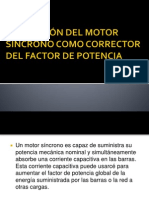 Utilización Del Motor Síncrono Como Corrector Del Factor