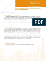 Licenciado Ciencias Ambientales PDF