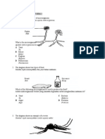 Gambar Rajah Menunjukkan Sejenis Mikroorganima.: Question Chapter 9: Form 5