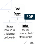 Text Types - Black and White