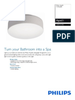 Philips Aquafit Ceiling Light Energy Saving Bathroom