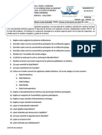 Historia I - Segundo Año - EXAMEN DIAGNOSTICO 2014 - FINAL