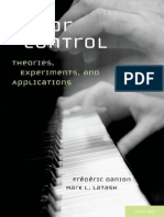 Motor Control Theories Experiments and Applications 2011 PDF