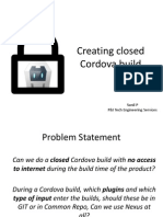 Cordova Closed Build